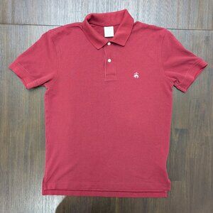 Brooks Brothers | Men's Maroon Polo | Medium Slim | 100% Supima Cotton